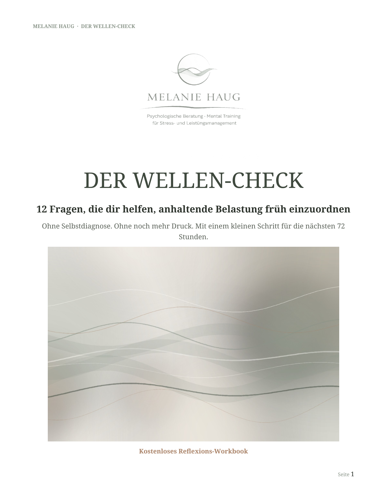 Vorschau des kostenlosen Wellen-Checks